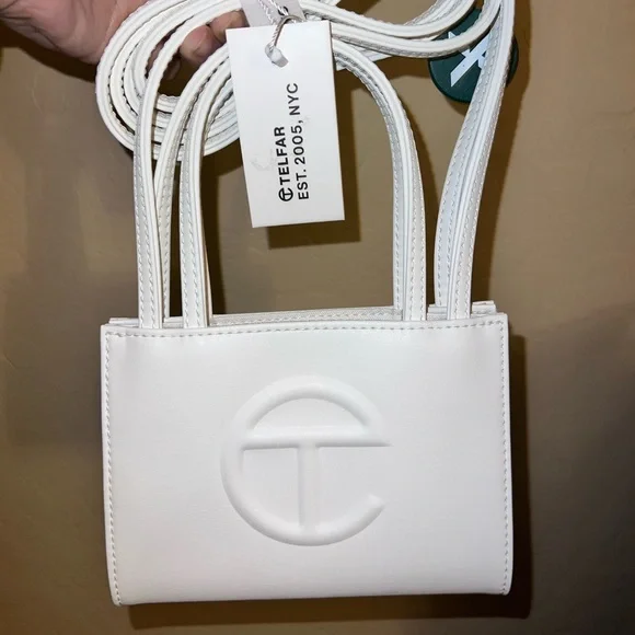 Telfar | Bags | Small White Telfar Bag Bnwt | Poshmark